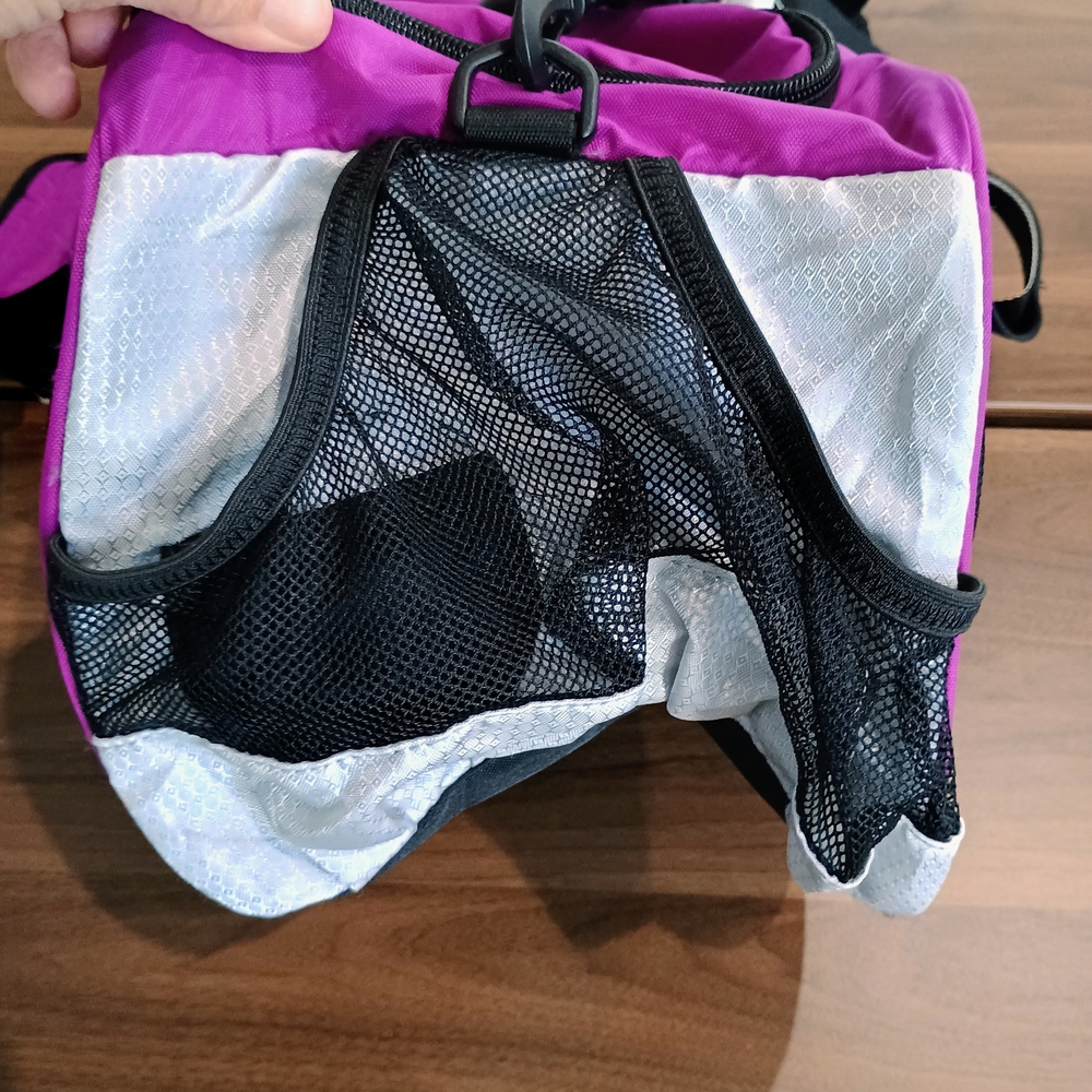 Nike Purple and White Duffel Bag - Picture 5 of 6